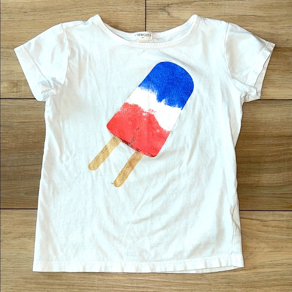 [Crewcuts] Patriotic Bomb Pop Popsicle Tee